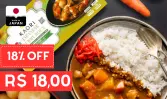 Kare Japonês Kaori Curry Roux Picância Média 180g