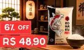 Arroz Oriental KohakuMai Grão Curto 5kg