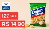 Salgadinho Coreano Onion Rings 50g