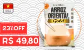 Arroz Oriental Gran Gohan Grão Longo Gold 5kg