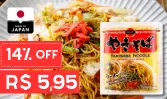 Macarrão Yakisoba J-Basket Pré-Cozido 150g