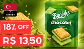 Chocobiscuit Bonjuks Chocobit Pistache 50g