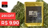 Sushi Nori Shandong Gold 10fls Alga Nori para Sushi