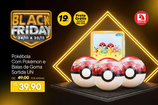 Black Friday Pokebola Pokemon