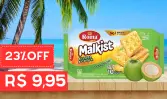 Biscoito Folhado Roma Malkist 125g 10 packs