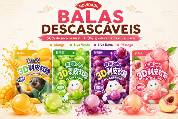 Balas Descascáveis