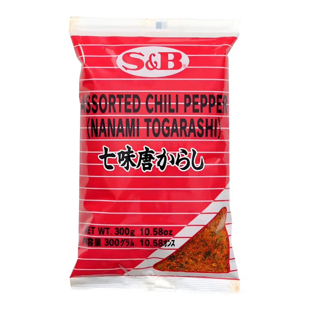 SHICHIMI TOGARASHI S&B PIMENTA EM PO 300G JAPAO