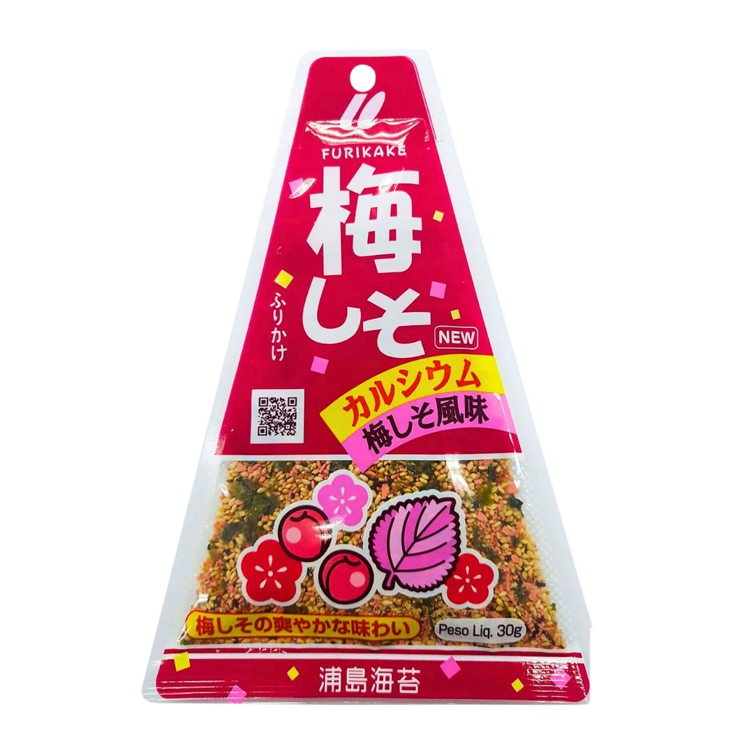 FURIKAKE URASHIMA UMESHISO TEMPERO ARROZ 30G JAPAO