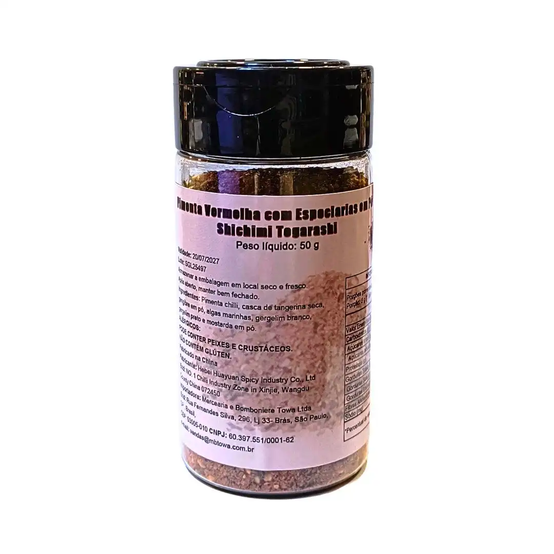 PIMENTA SHICHIMI TOGARASHI HEBEI 50G CHINA