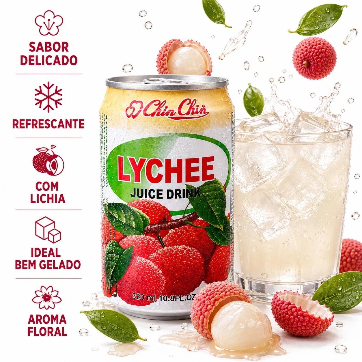 SUCO CHIN CHIN LICHIA 320ML TAIWAN