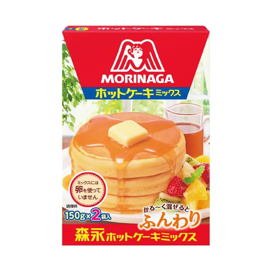 PREPARO PARA PANQUECA MORINAGA HOT CAKE MIX 300G JAPAO
