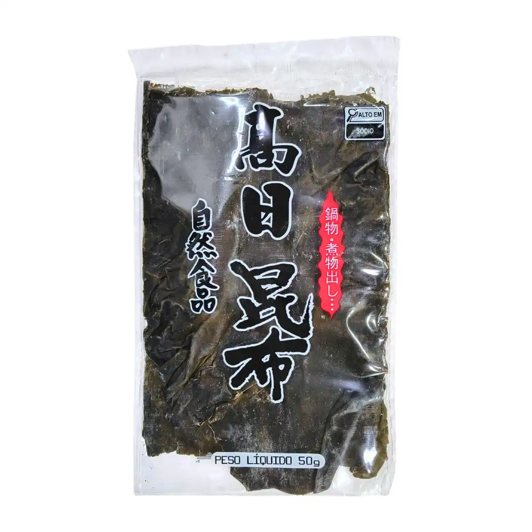 DASHI KOMBU TAKASHIMAYA ALGA MARINHA DESIDRATADA 50G CHINA