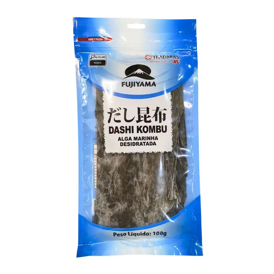 DASHI KOMBU FUJIYAMA ALGAS MARINHAS DESIDRATADAS 100G CHINA