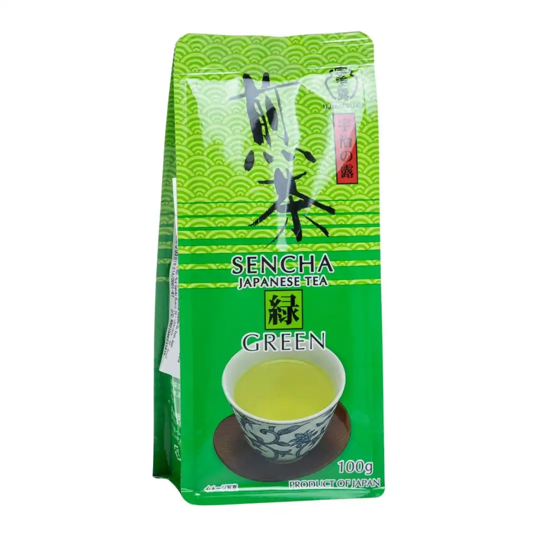 CHA VERDE SENCHA UJINOTSUYU GREEN 100G JAPAO