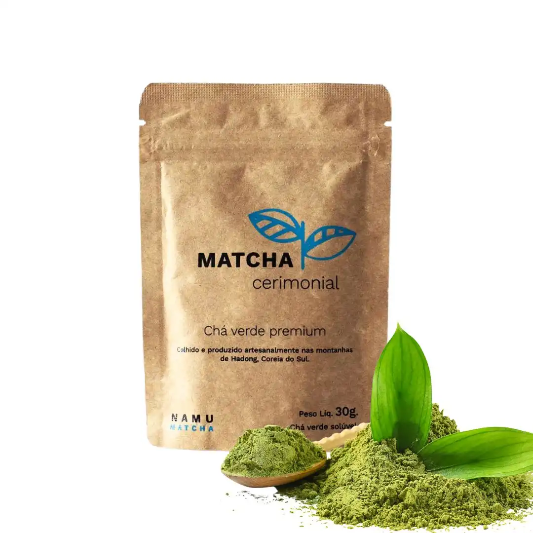 MATCHA NAMU PURO PREMIUM CERIMONIAL CHA VERDE PO 30G COREIA