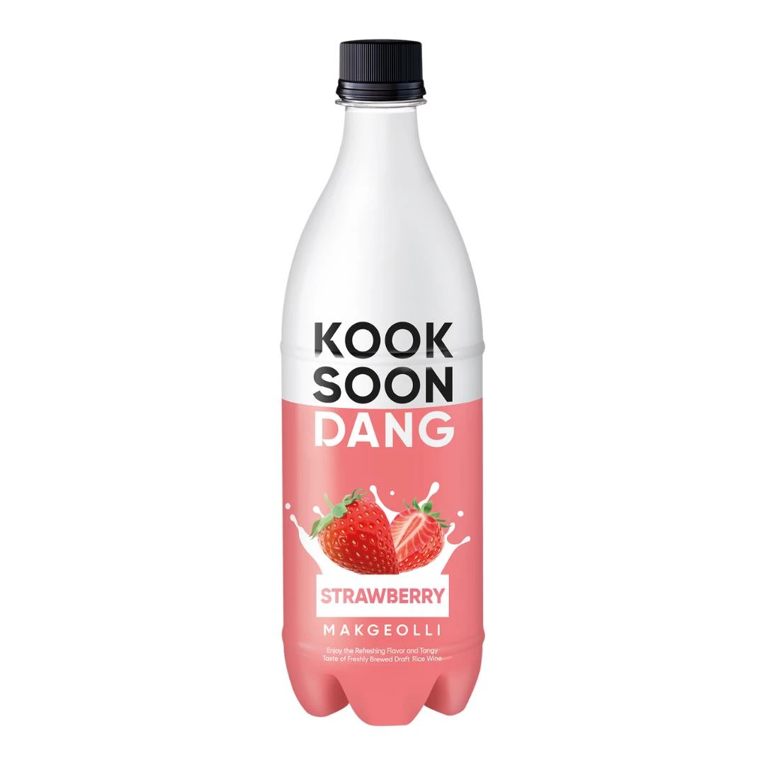 MAKGEOLLI KOOKSOONDANG MORANGO VINHO DE ARROZ 750ML COREIA