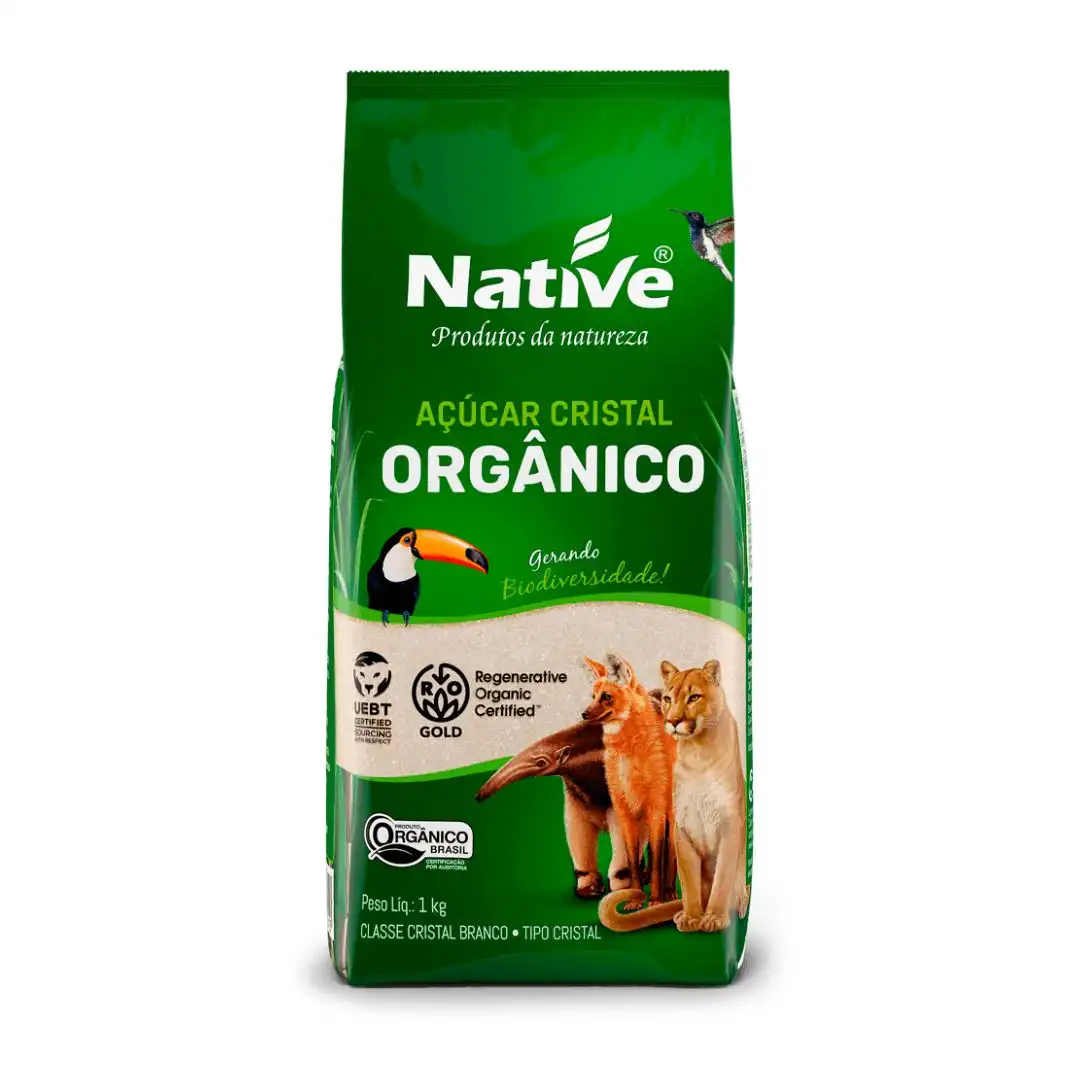 ACUCAR CRISTAL NATIVE ORGANICO 1KG