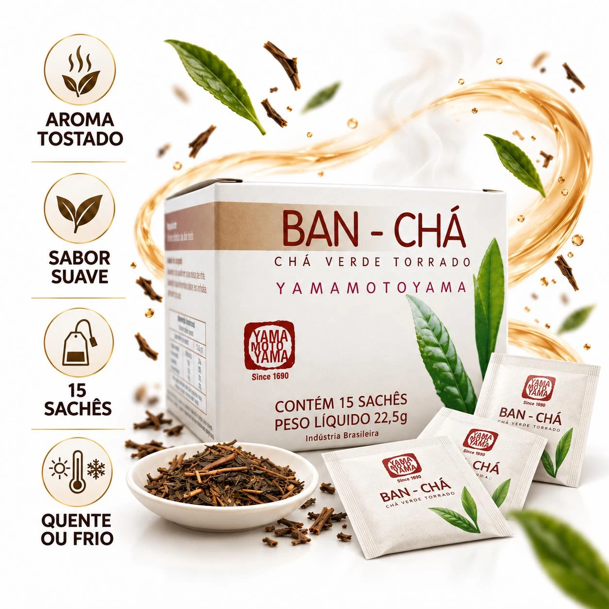 CHA VERDE BANCHA TORRADO YAMAMOTOYAMA 15ENV 22G