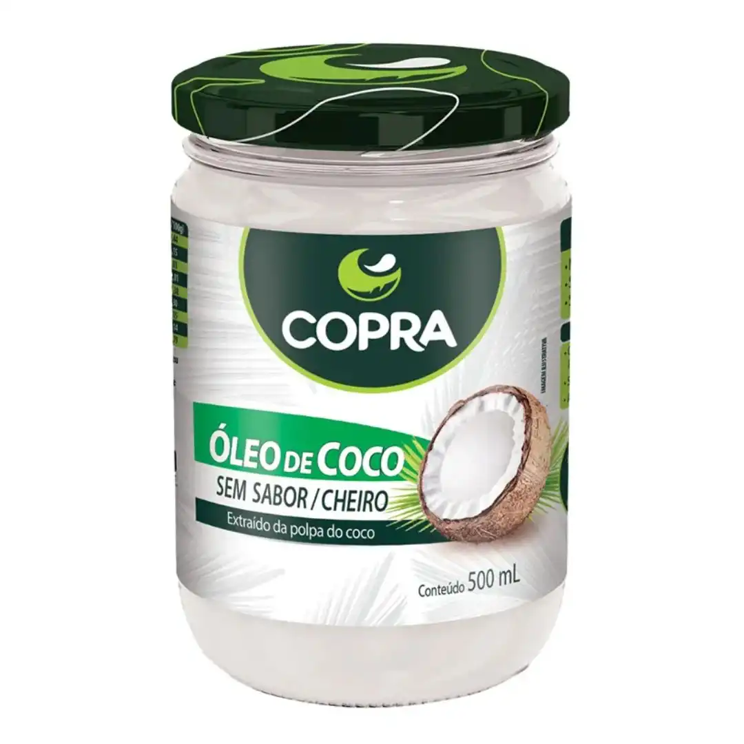 OLEO DE COCO COPRA SEM SABOR 500ML