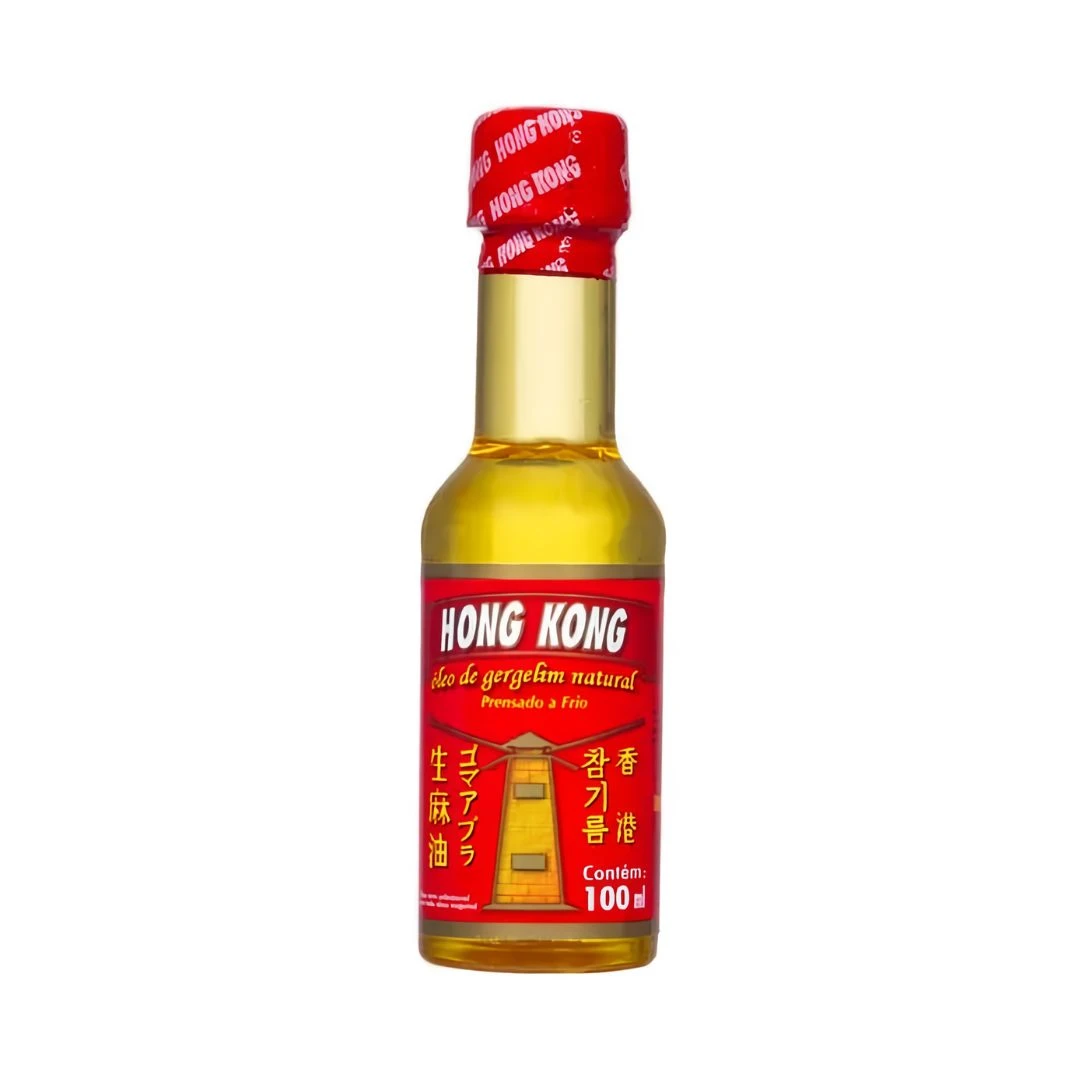 OLEO DE GERGELIM HONG KONG NATURAL 100ML