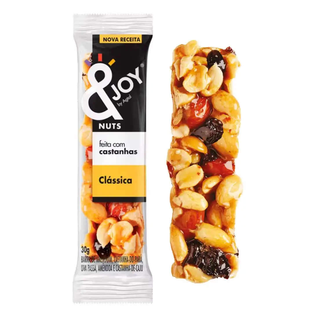 BARRA MIXED NUTS &JOY CLASSICA 30G