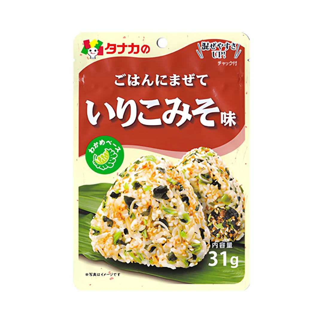 TEMPERO PARA ARROZ TANAKA GOHAN NI MAZETE IRIKOMISO 31G JAPA