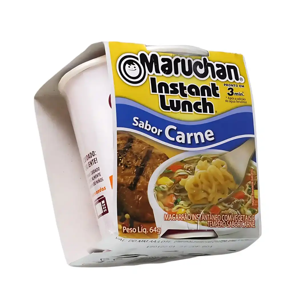 LAMEN INST CUP NOODLES MARUCHAN CARNE COPO 64G USA
