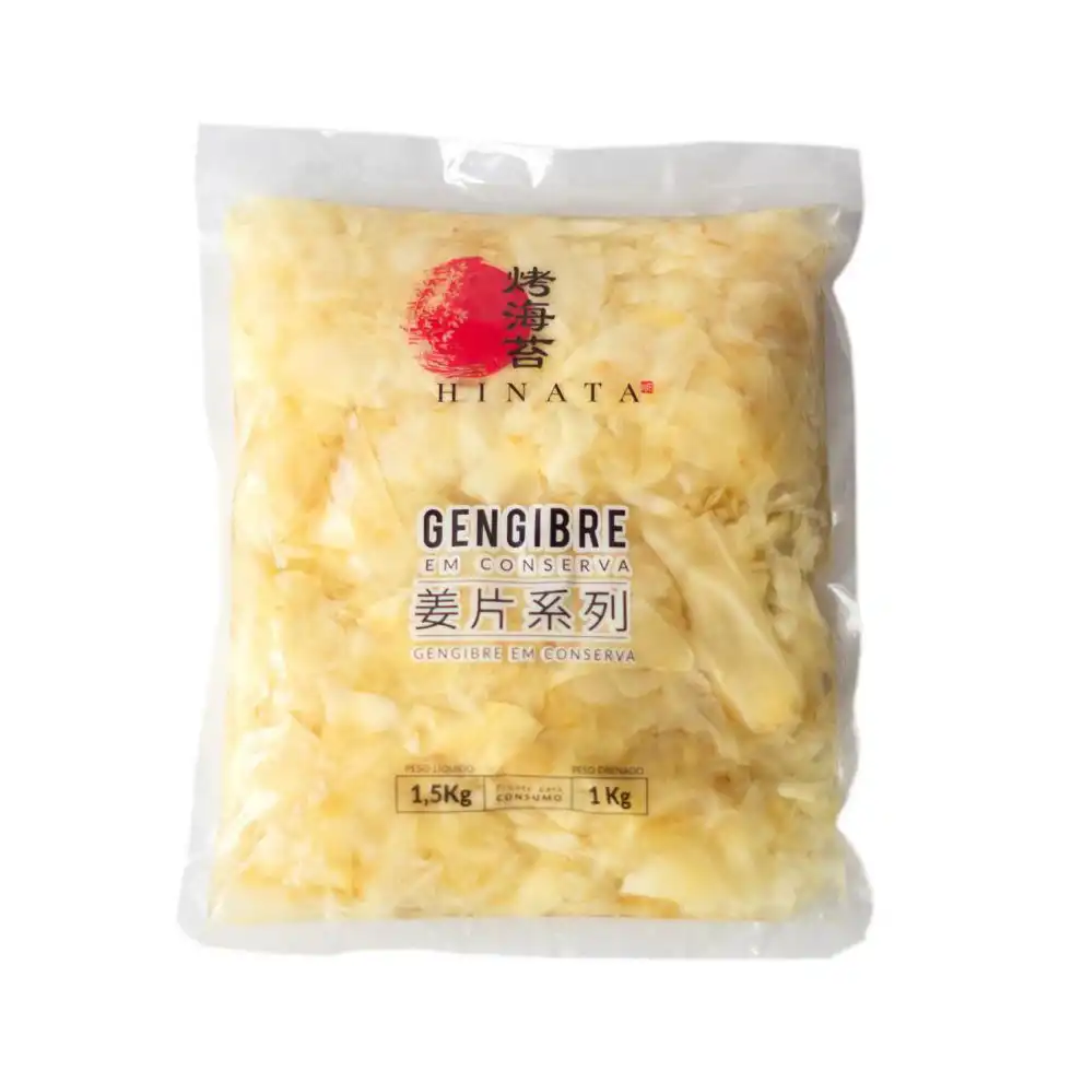 GARI SHOGA HINATA 1,01 KG GENGIBRE EM CONSERVA CHINA