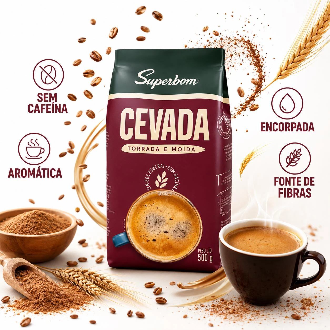 CEVADA SUPERBOM TRADICIONAL 500G