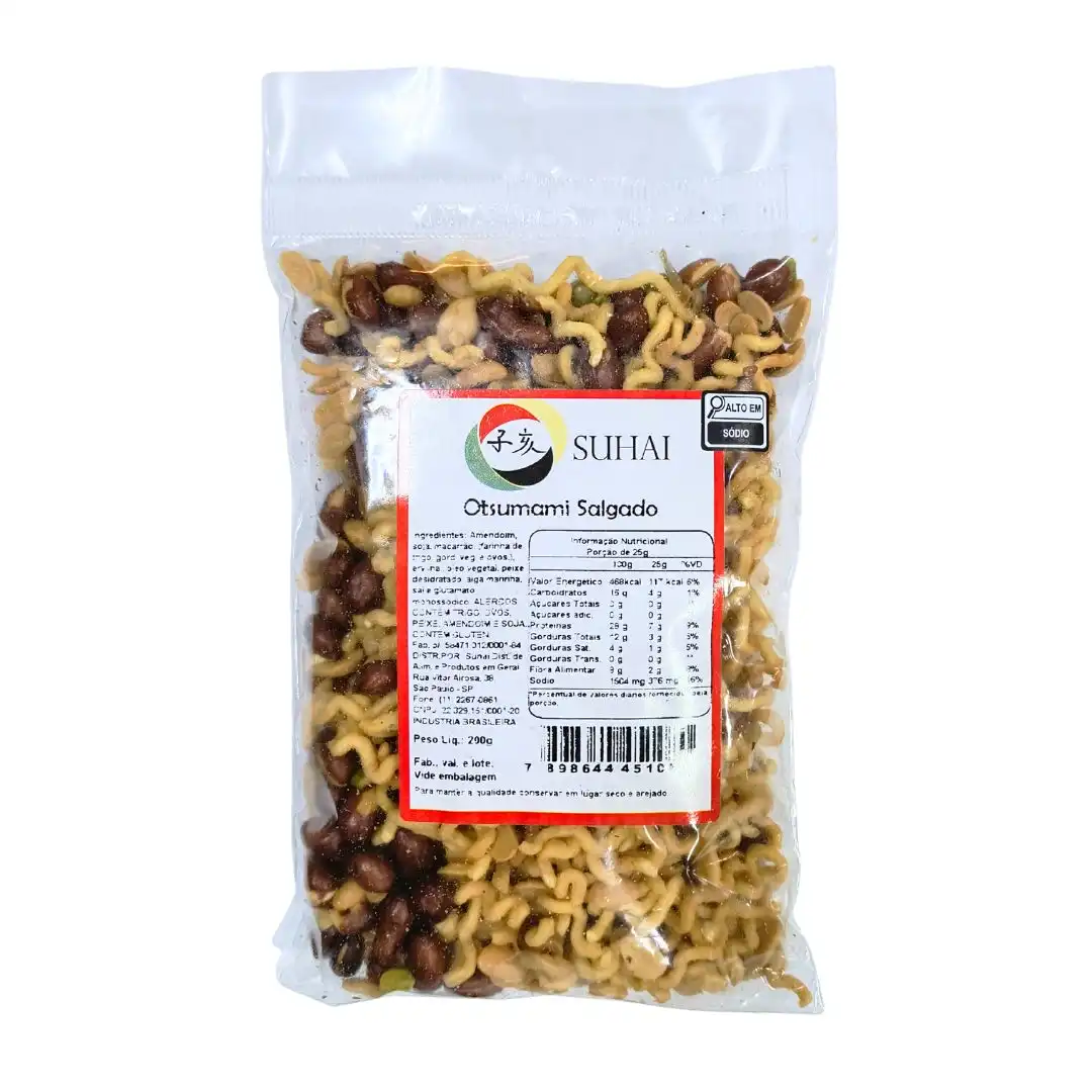 SNACK OTSUMAMI SUHAI PETISCO SALGADO 200G