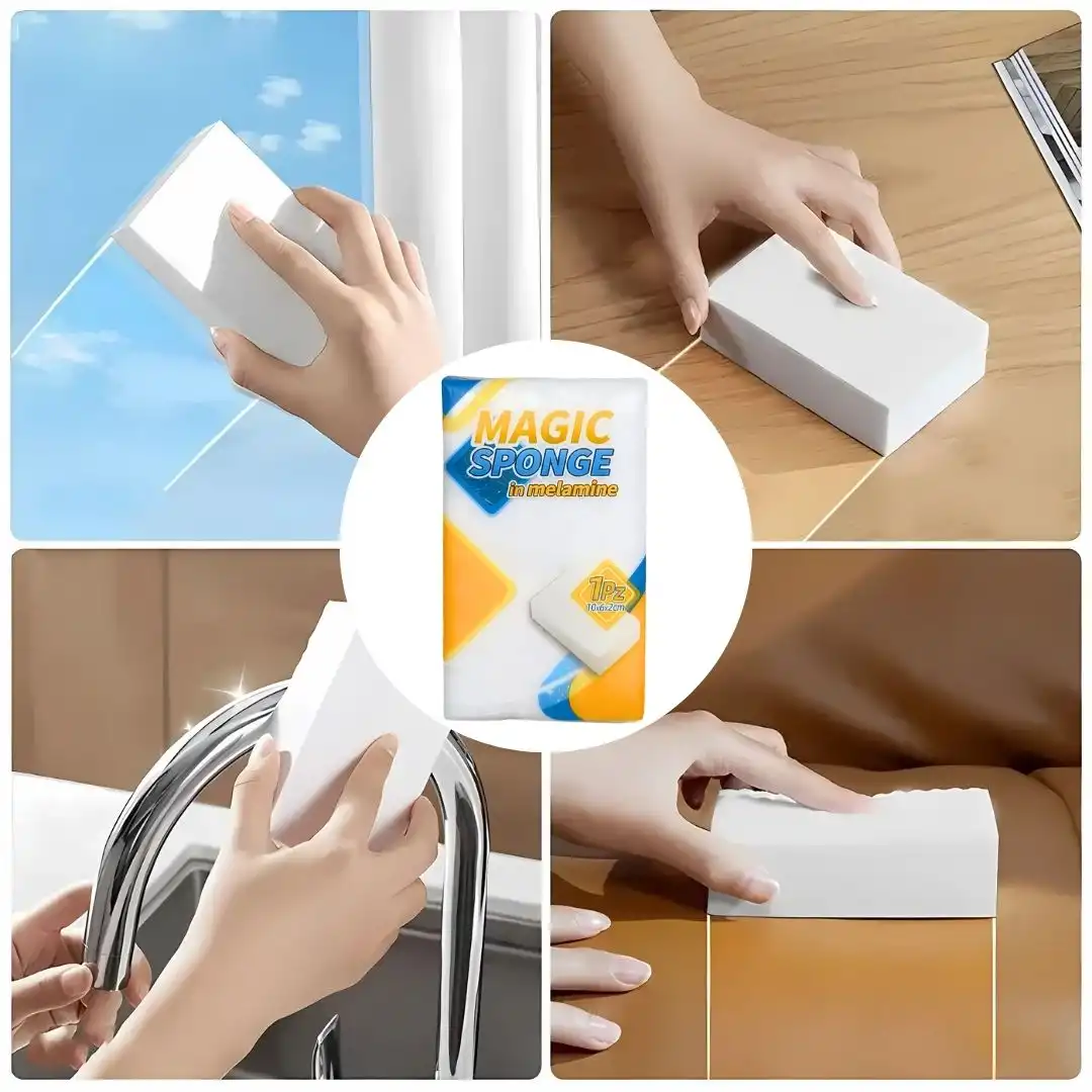 ESPONJA MAGICA HEBI MELAMINA 10X6X2CM 1UN CHINA