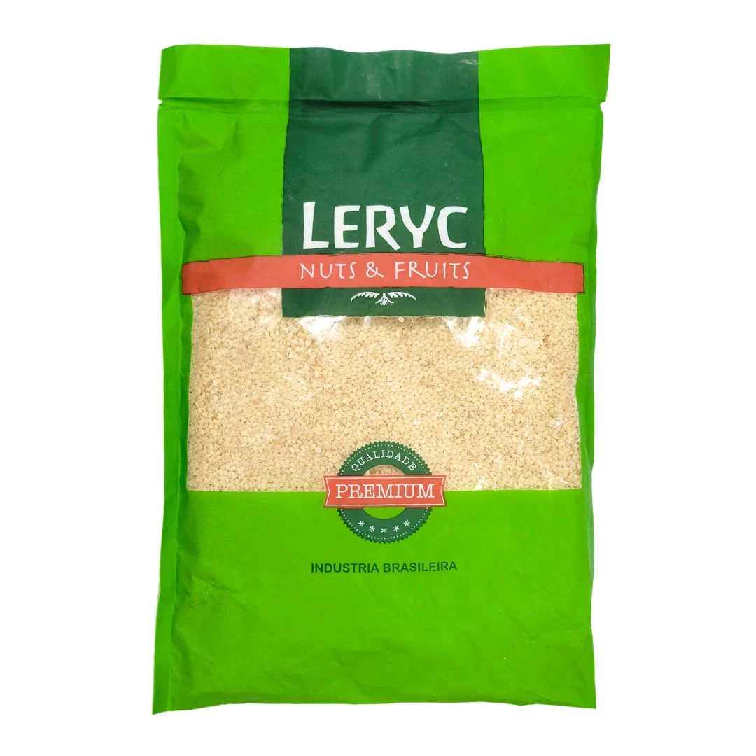 GERGELIM BRANCO LERYC SEM CASCA 500G