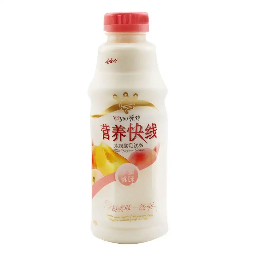 BEBIDA YOGURT WAHAHA NUTRITION EXPRESS PESSEGO 500G CHINA