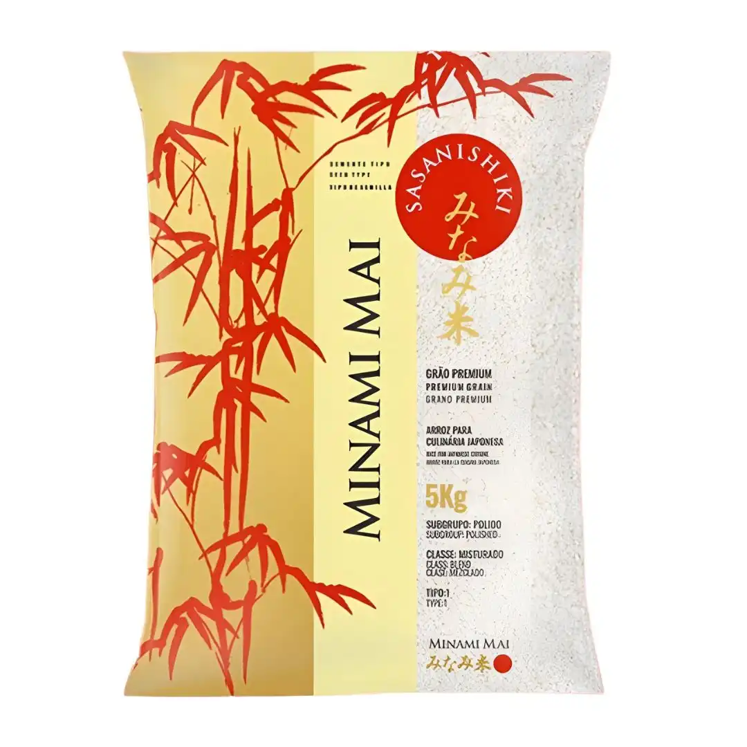 ARROZ ORIENTAL MINAMI MAI SASANISHIKI GRAO CURTO 5KG