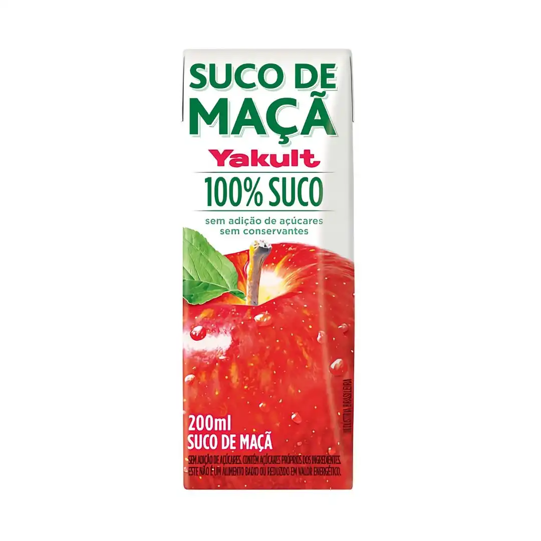 SUCO DE MACA YAKULT TP 200ML