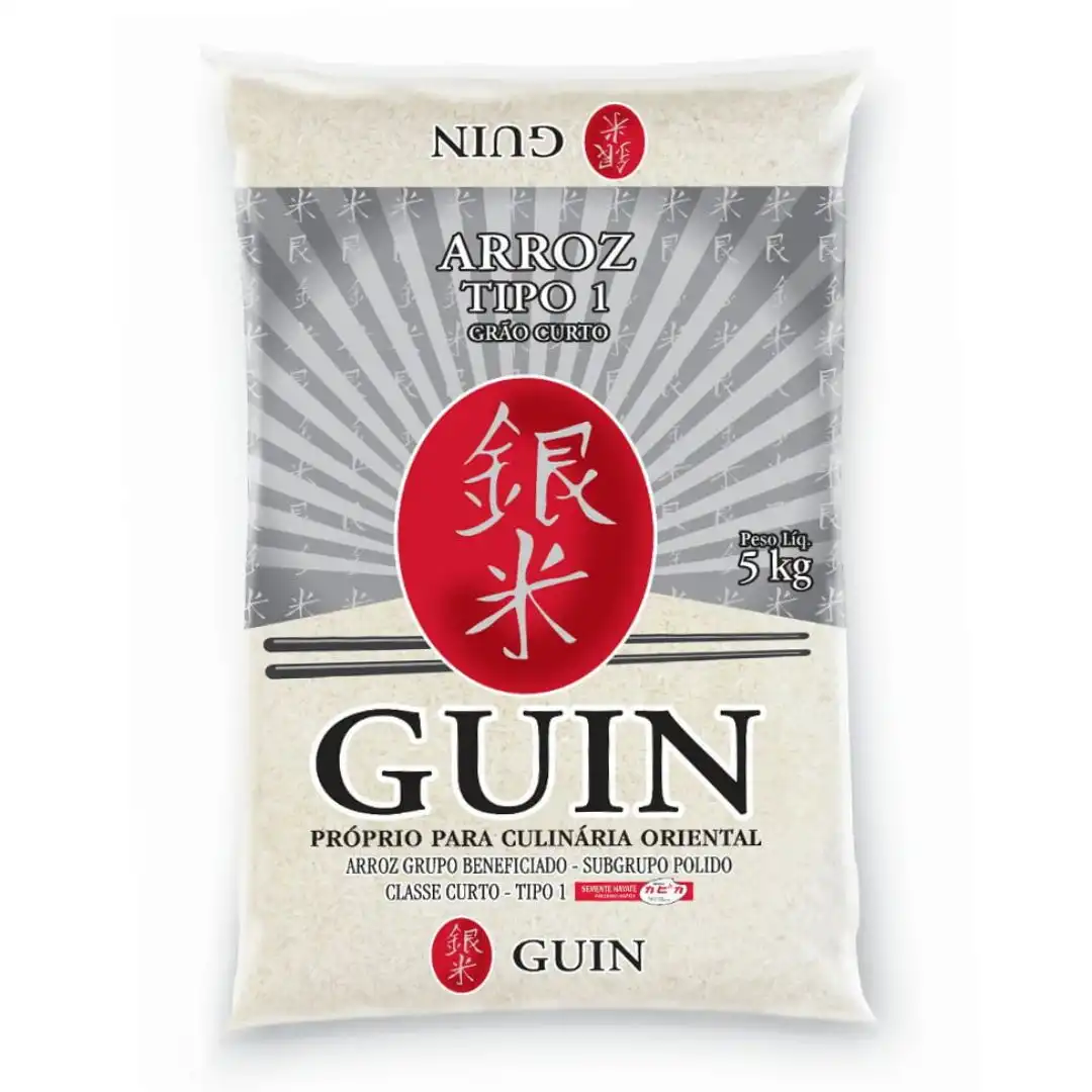 ARROZ ORIENTAL GUIN GRAO CURTO 5KG