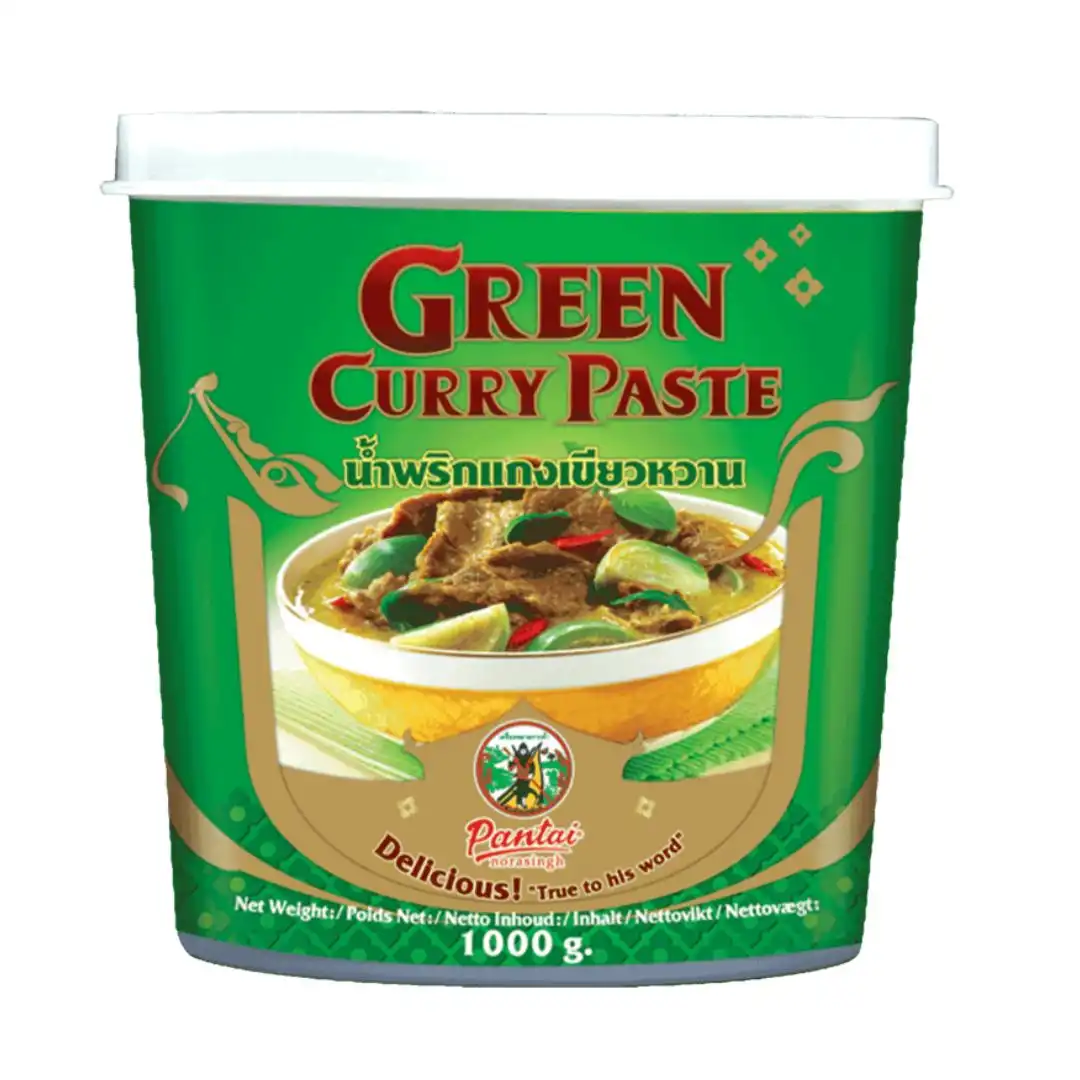 PASTA DE CURRY VERDE PANTAI 1KG TAILANDIA