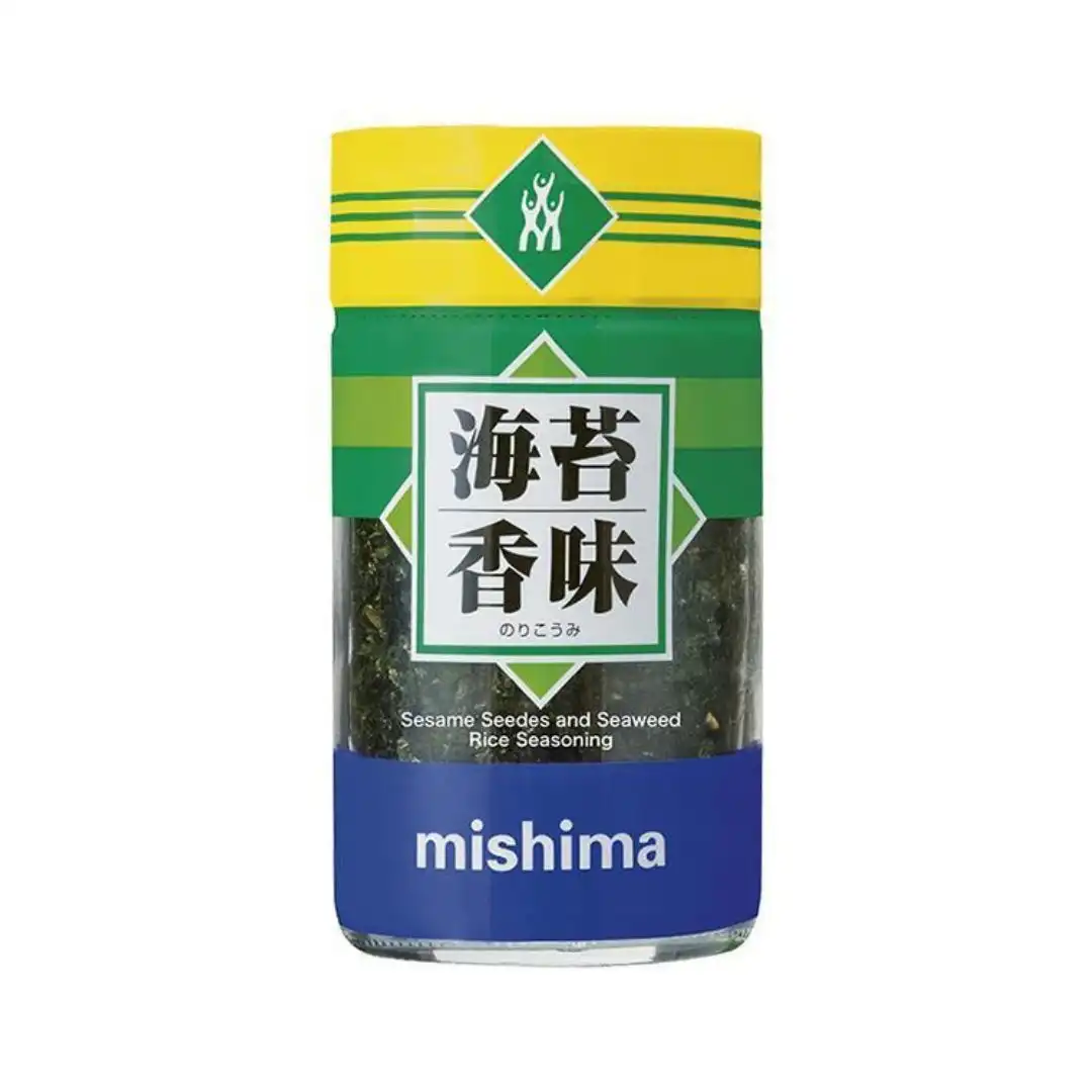 FURIKAKE MISHIMA TEMPERO ARROZ NORI E GERGELIM 55G JAPAO
