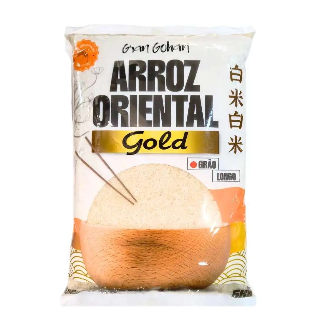 ARROZ ORIENTAL GRAN GOHAN GOLD GRAO LONGO 5KG VIETNA