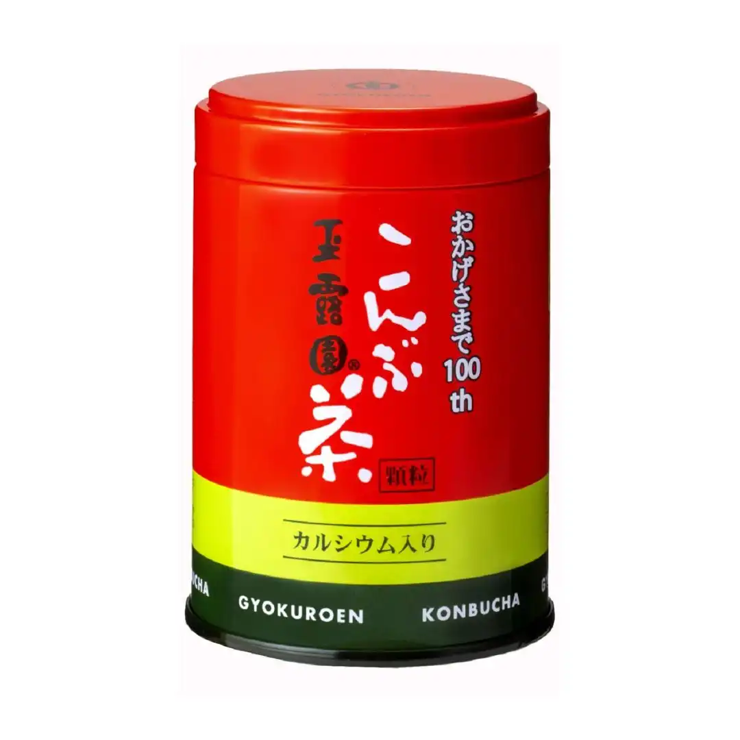 CHA DE ALGA KOMBU GYOKUROEN KONBUCHA PO 45G JAPAO
