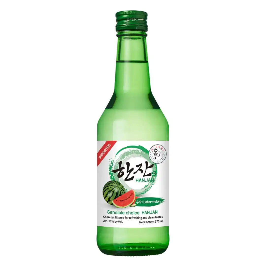 DESTILADO SOJU HANJAN WATERMELON 375ML COREIA