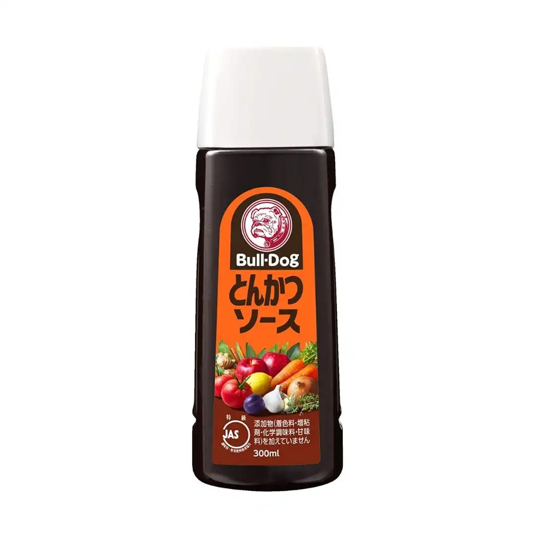 MOLHO TONKATSU BULL-DOG EMPANADOS 300ML JAPAO