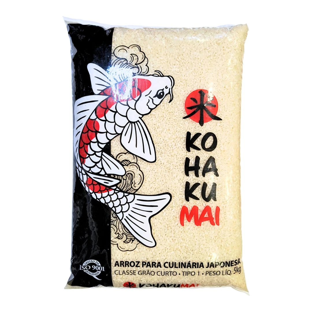 ARROZ ORIENTAL KOHAKUMAI GRAO CURTO 5KG