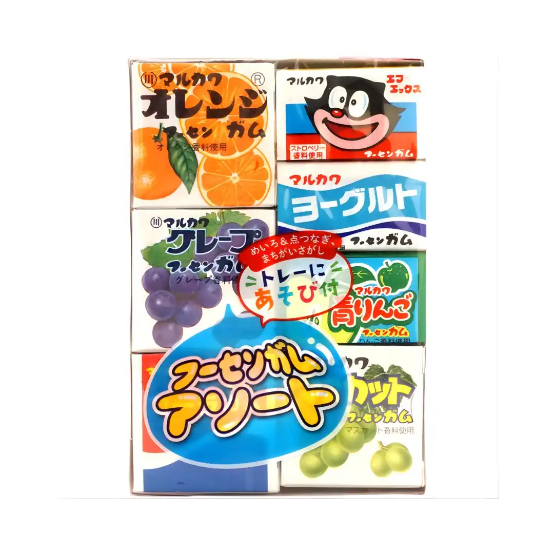 GOMA DE MASCAR MARUKAWA SORTIDO 36,6G 7UN MKG-9007 JAPAO