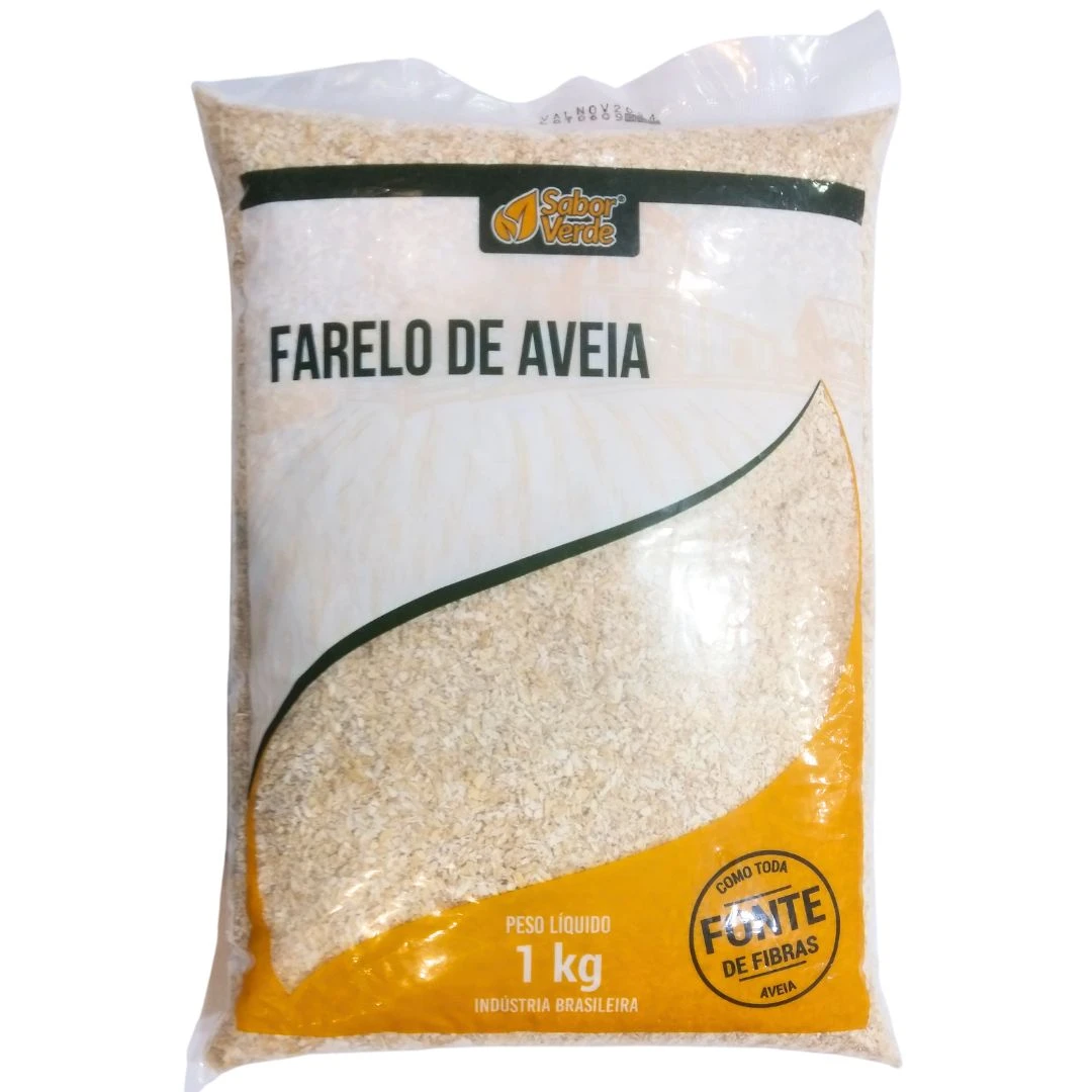 FARELO DE AVEIA SABOR VERDE (OAT BRAN) 1KG