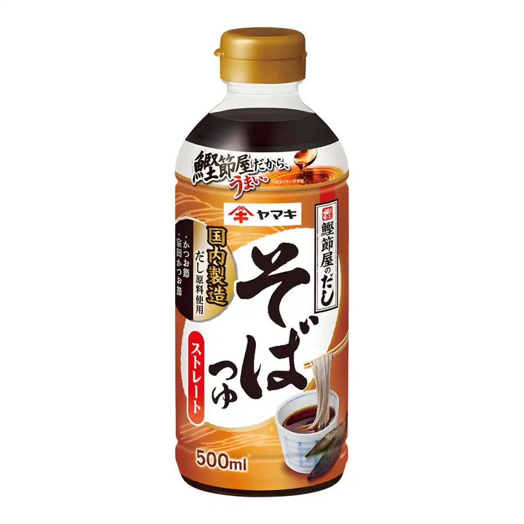 MENTSUYU SOBA YAMAKI BASE DE CALDO 500ML JAPAO