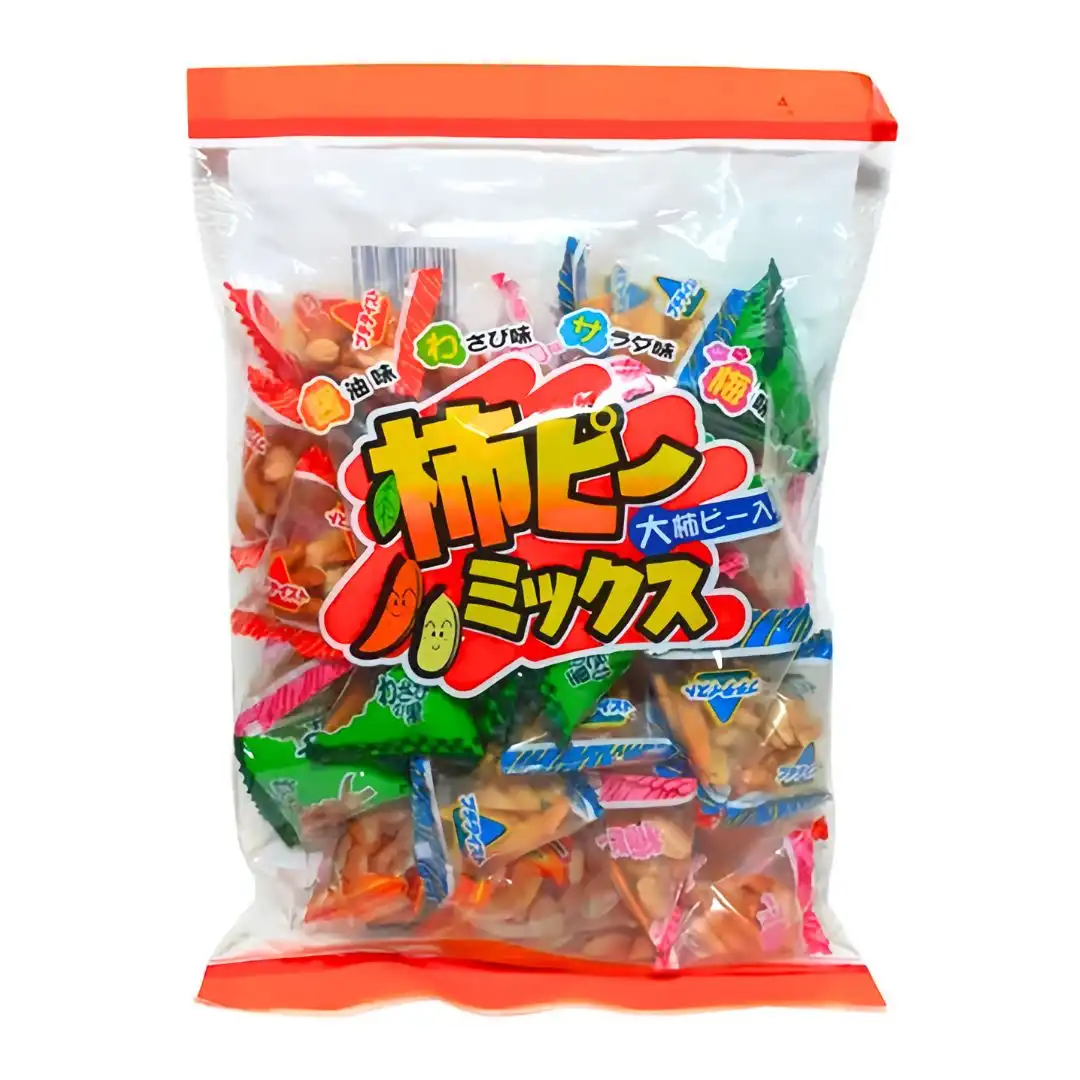 SNACK IZUMIYA KAKI PEA MIX 4 SABORES  225G JAPAO