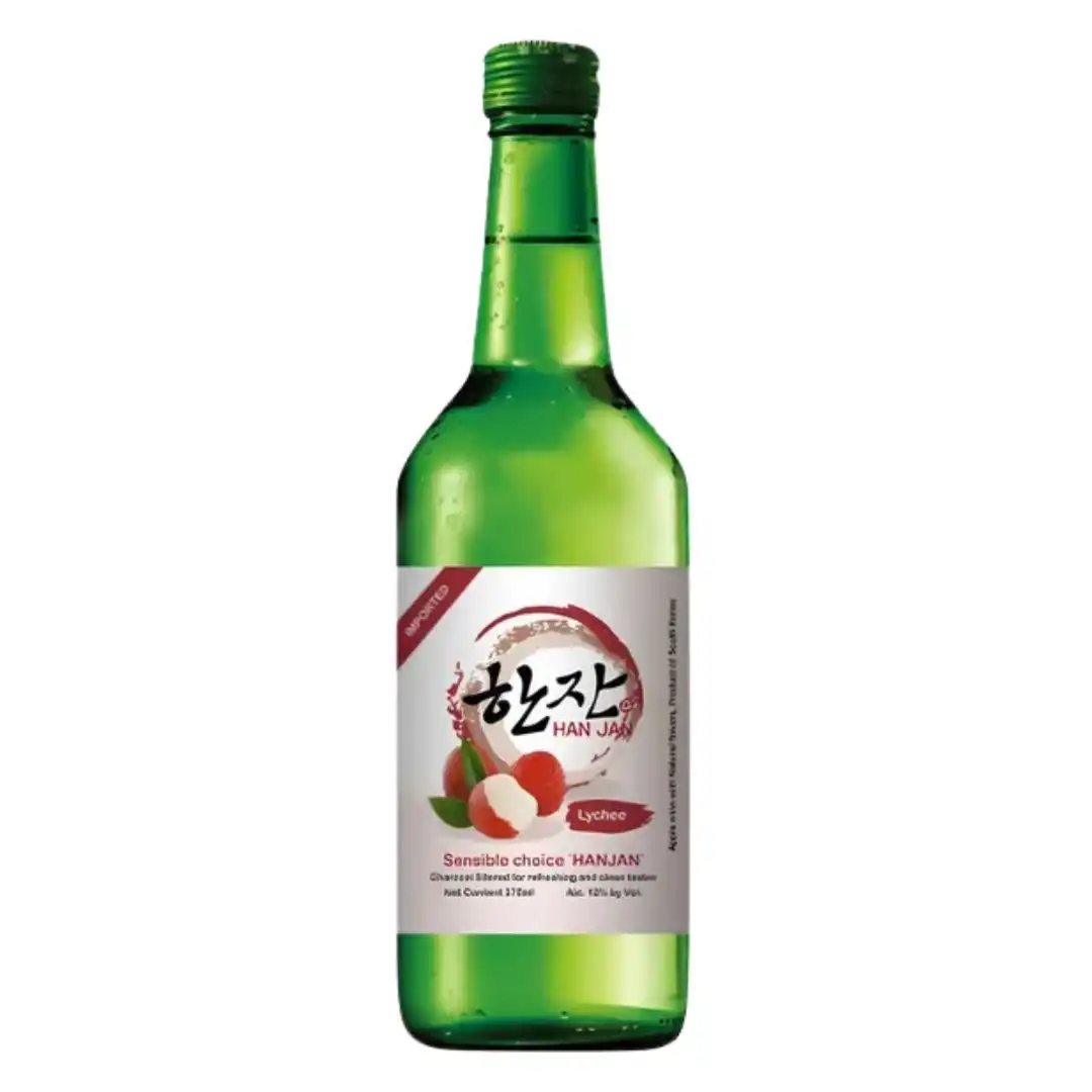 DESTILADO SOJU HANJAN LYCHEE 375ML COREIA