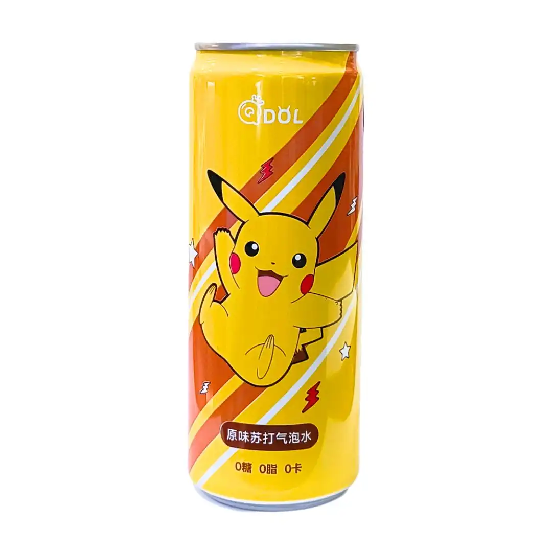 REFRI QDOL POKEMON PIKACHU ORIGINAL 330ML CHINA