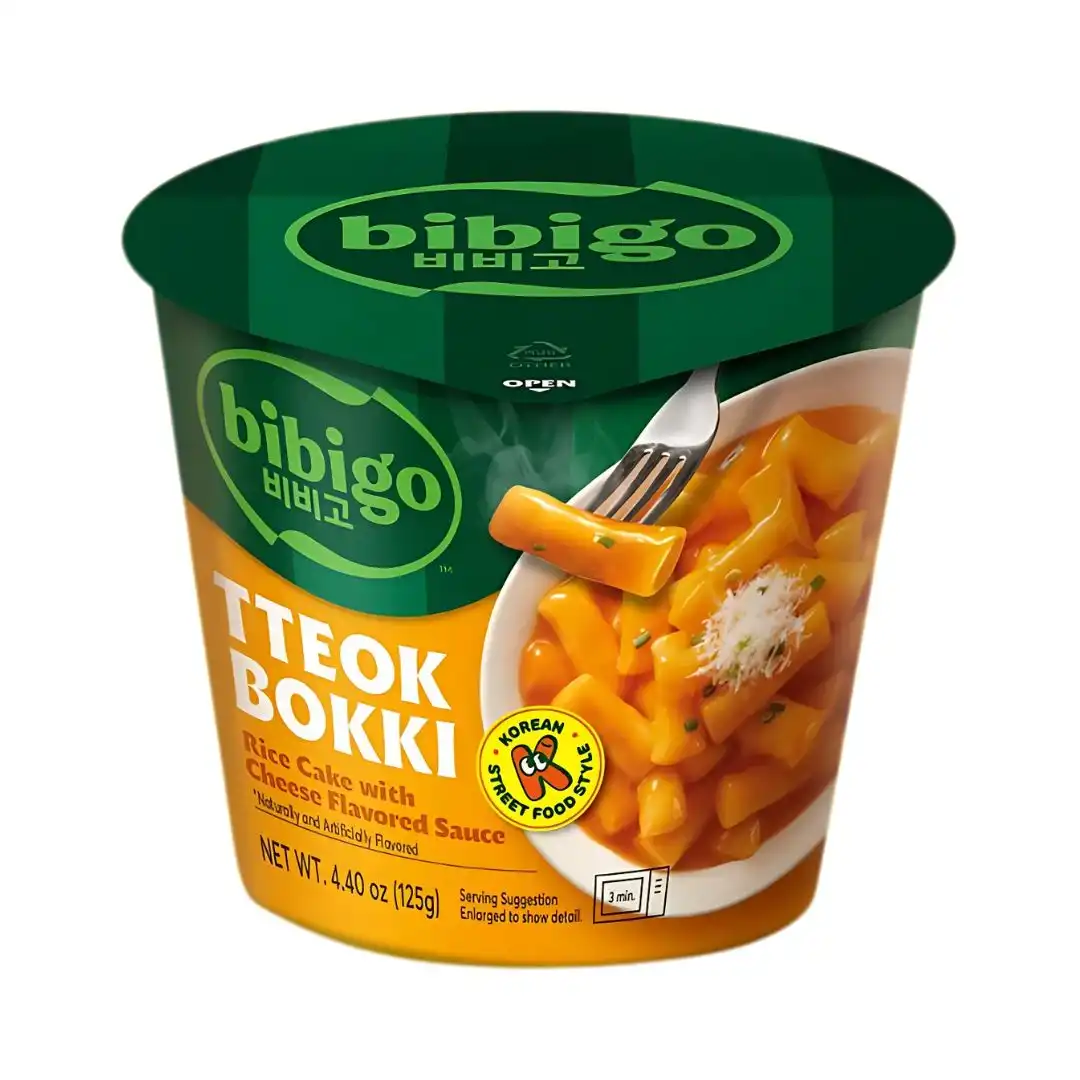 TOPOKKI BIBIGO TTEOKBOKKI SABOR QUEIJO 125G COREIA